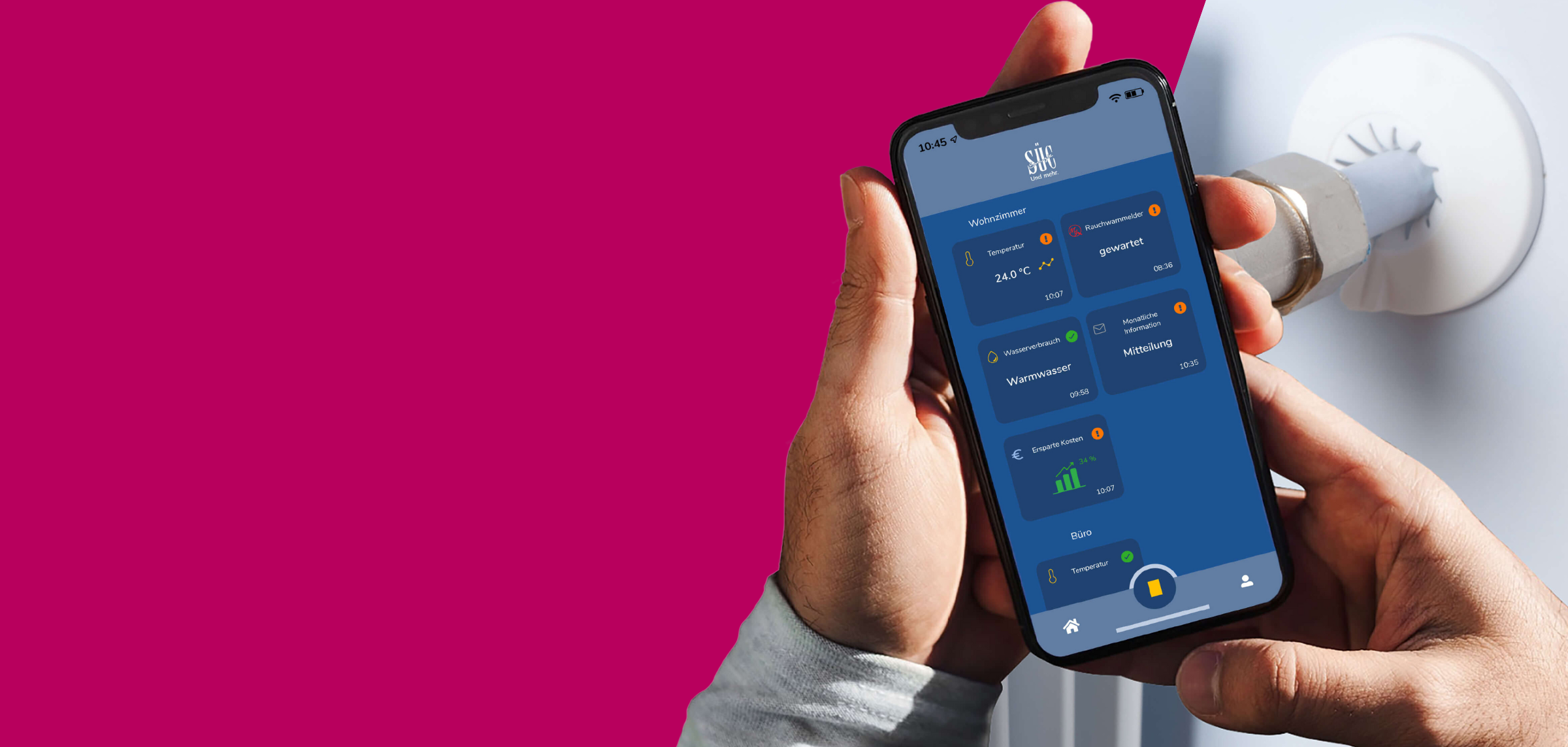 Handy App der digitalen Heizkostenabrechnung 2.0