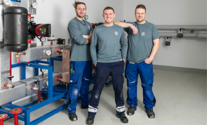 Fachkräfte im Job